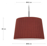 Guash Ceiling Lamp Shade Ø40, Black