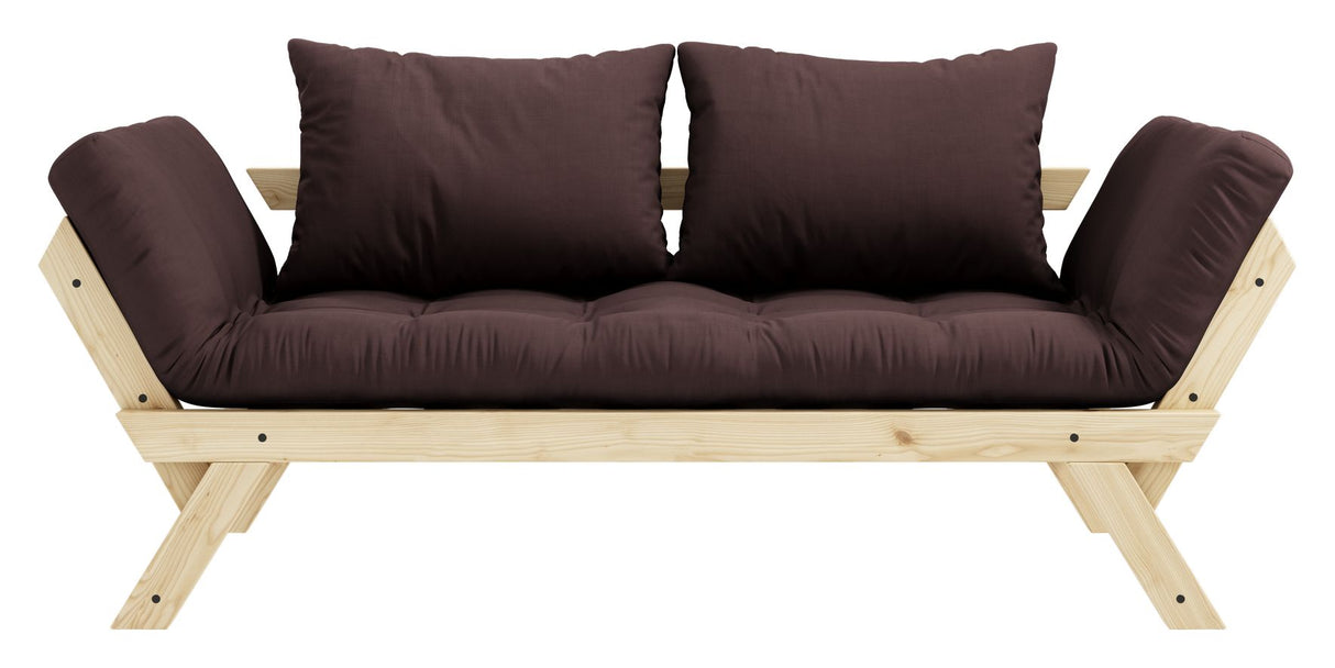 Bebop Sofabed, Pine/Brown