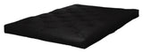 Traditional Futon Mattress 140x200, Black