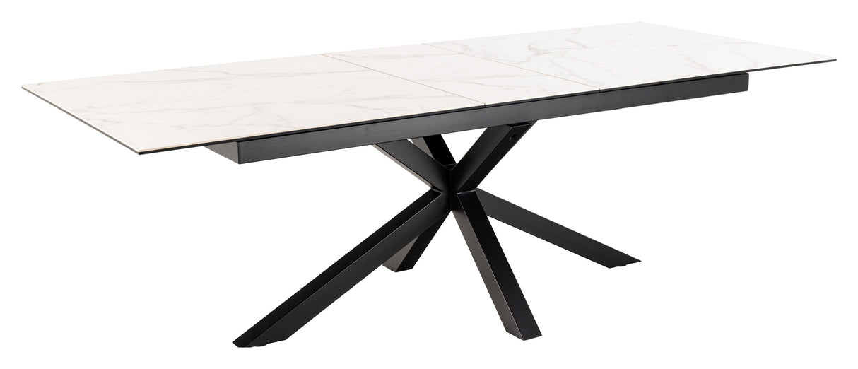 Heaven, dining table 200/240cm - white