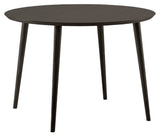 Woodman Cloyd Dining Table - Smoked Oak, Ø100