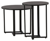 Lawton Coffee Table Ø40 - Black