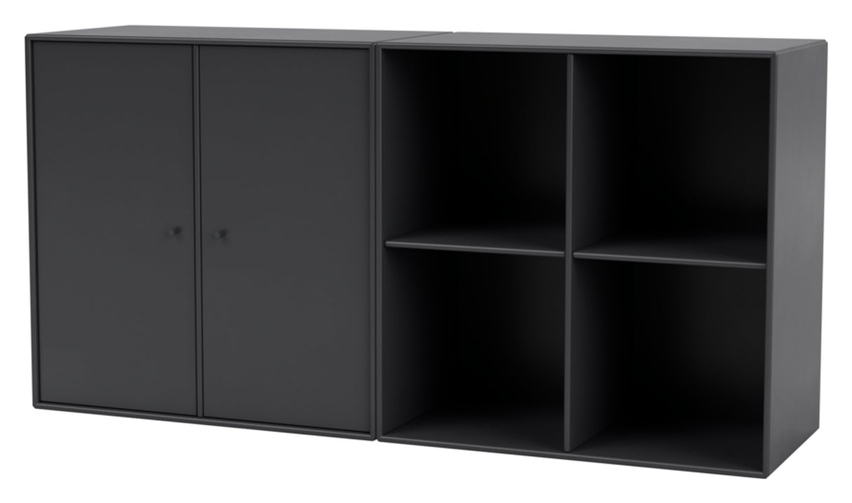 PAIR Classic sideboard with suspension bracket, Anthracite