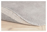 Ulla wool mix rug, Ø200, Light gray