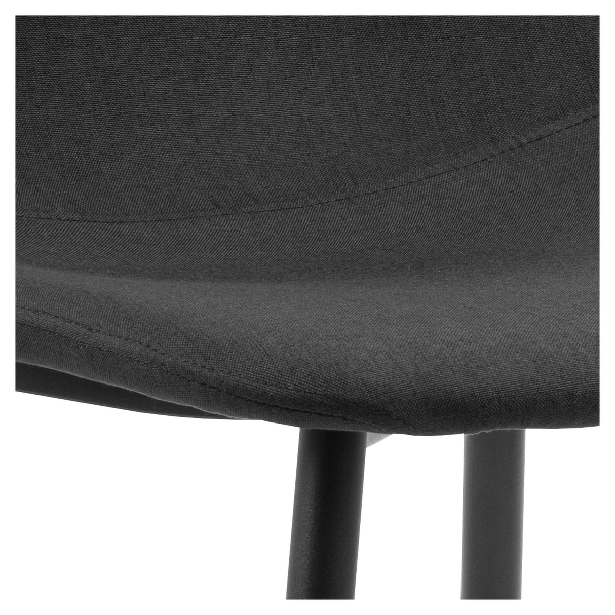 Celia, dining chair - black