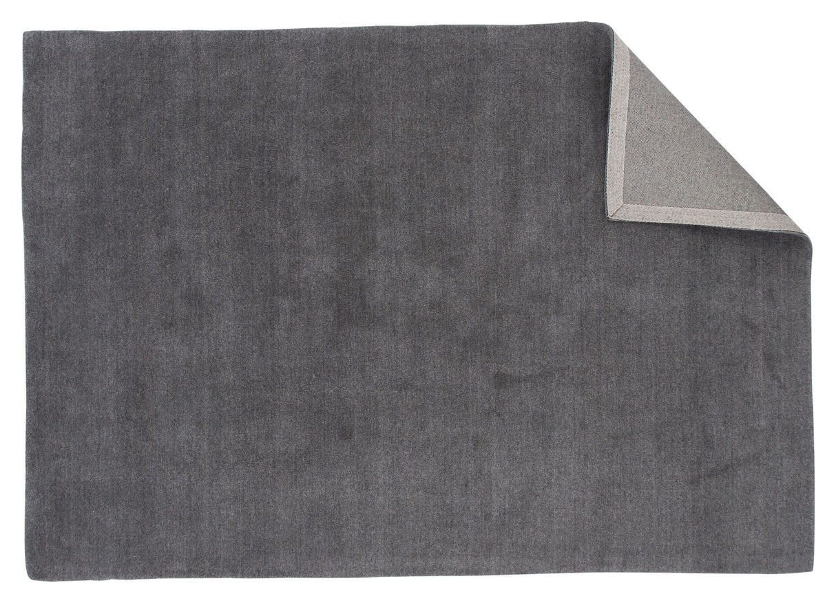 Ulla, wool mix blanket 160x230 - gray