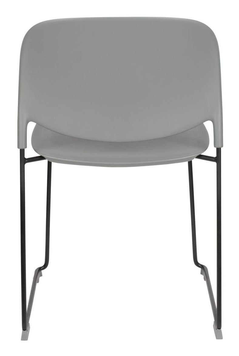 homii Stacks Dining Chair, Mat Gray