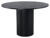 Bianca Dining Table Ø110 - Black