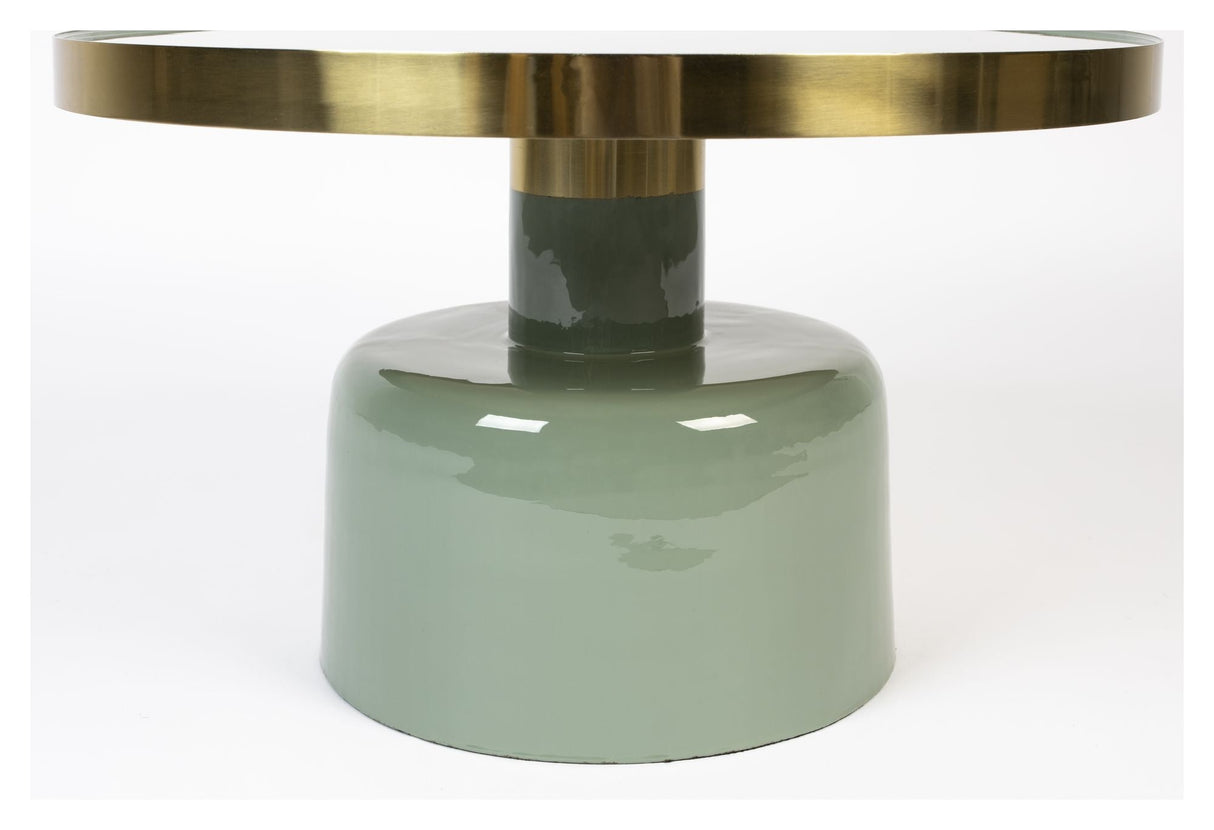 Zuiver Glam Coffee Table, Ø60, Green