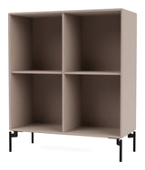 SHOW Bookshelf with black legs, Mushroom