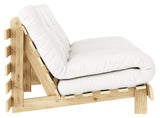 Roots 160 Sofa Bed, Pine/Off White