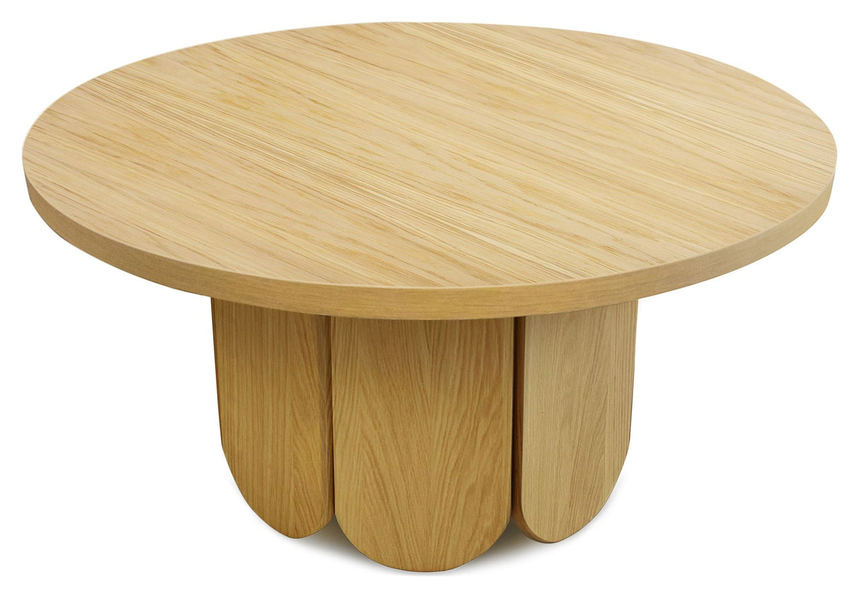 Woodman Soft Coffee Table - Nature, Ø78