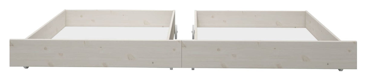 Classic Bed Drawer 2 pcs., White