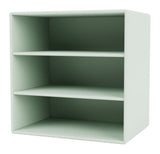 Mini Shelf module with horizontal shelves, Mist