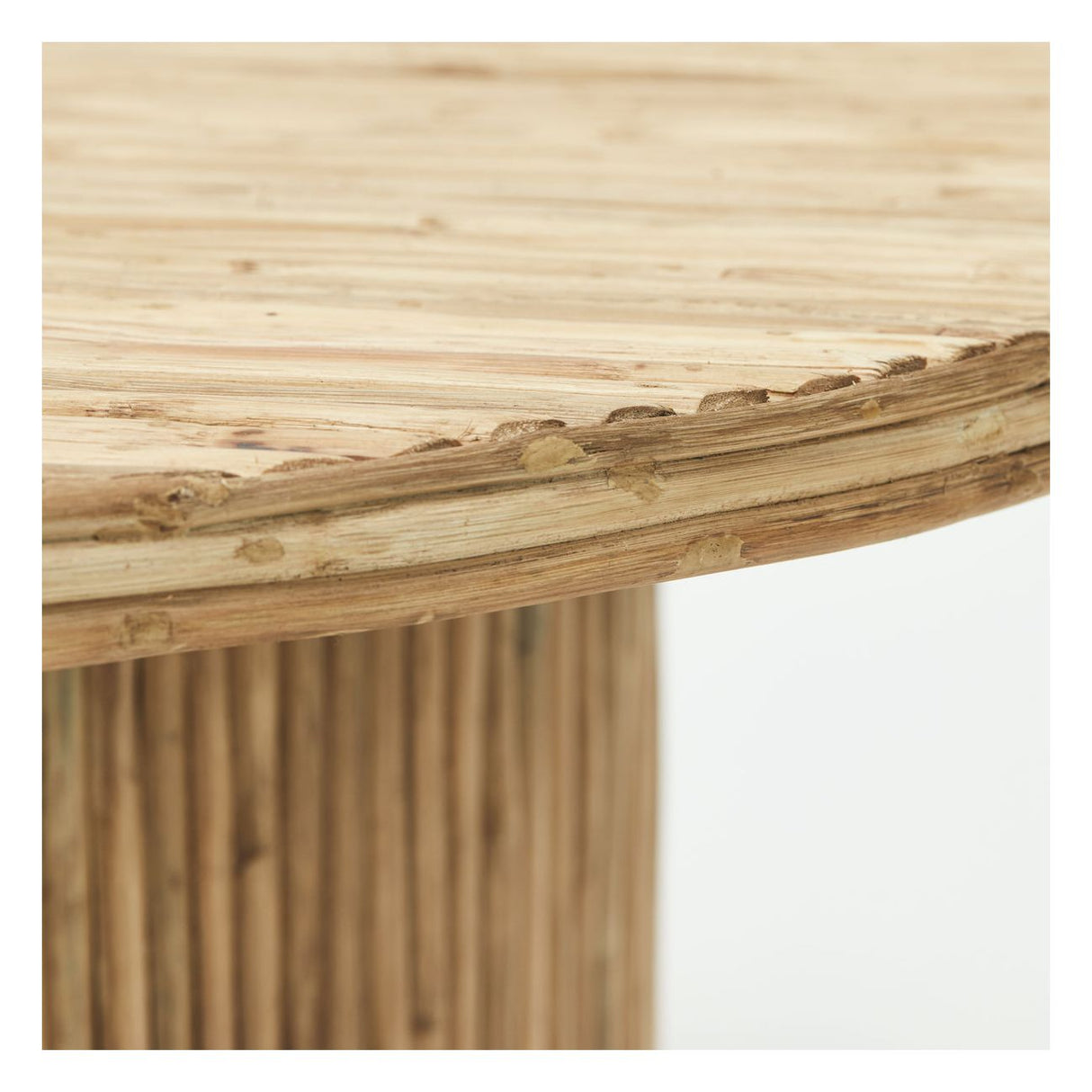 Gro Coffee Table Ø90, Rattan