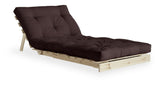 Roots 90 Sofa Bed, Brown/Nature