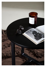 Lawton Coffee Table Ø50 - Black