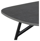 Caracas, coffee table 120cm - black