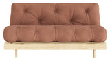 Roots 160 Sofa bed, Pine/Clay brown,