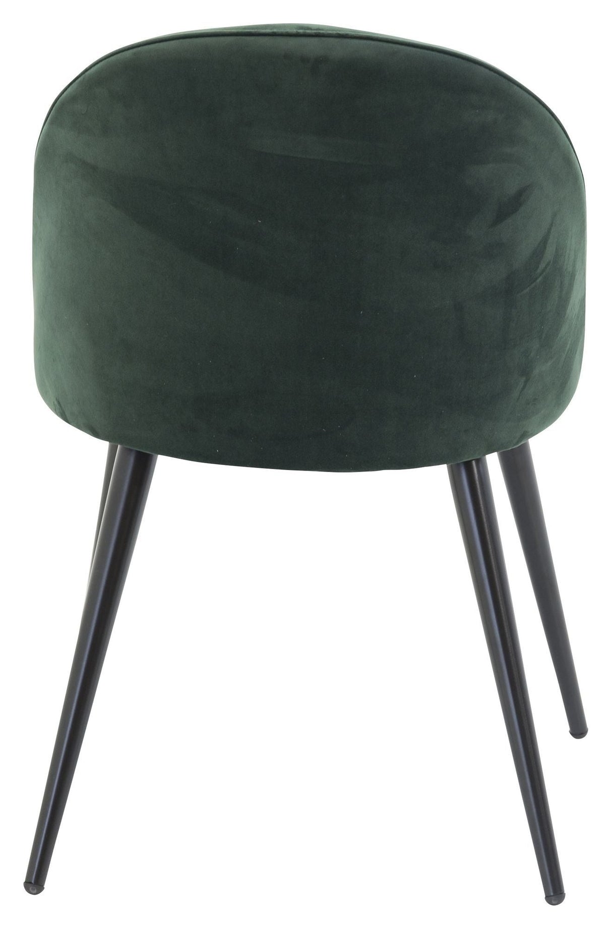 Velvet Dining Chair, Dark Green Velvet