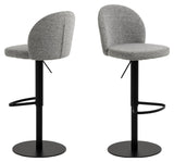 Patricia, bar stool - gray