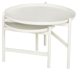 Turner Coffee Table Ø70, White