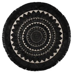 Nelson Rug, Ø175, Black