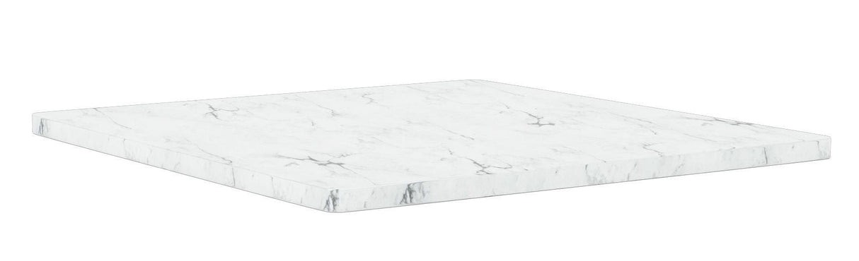 Panton Wire Top Panel, D: 38, White Marble