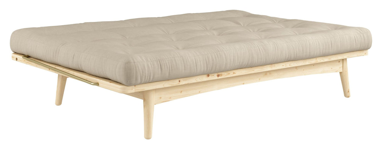 Folk Sofa bed, Pine/Beige