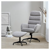 Sifton, armchair - taupe boucle