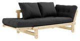 Beat Sofa Bed, Nature, Pine/Dark Gray