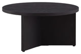 Saltö Coffee table Ø85 - Black