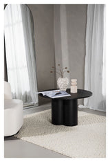 Olivia Coffee Table Ø80 - Black