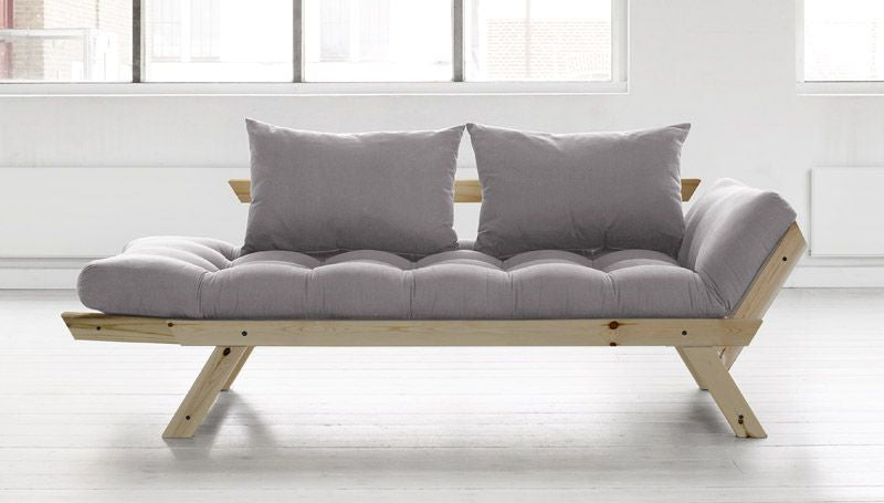 Bebop Sofa Bed Gray/Nature