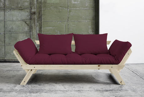 Bebop Sofa bed Bordeaux/Nature