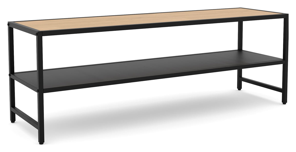 Altino, TV table 120cm - black/oak