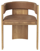 Collector Dining Chair, Oiled Oak/Leather