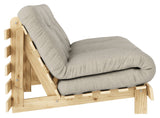 Roots 160 Sofa bed, Pine/Linen,