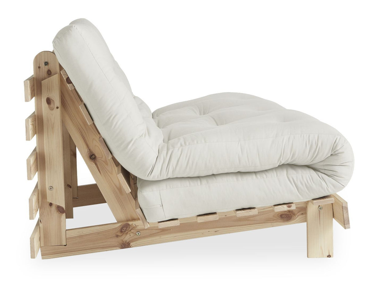 Roots 140 Sofa Bed, Pine/Off White