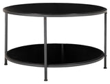 Vita Coffee Table Ø80x45, Black