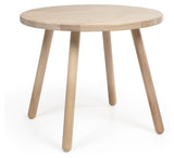 Round Dilcia Children's table - Solid rubber wood, Ø55