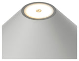 Cozy Table Lamp Ø19 Battery, Warm Gray