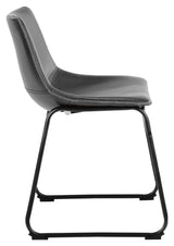 Oregon, dining chair - black