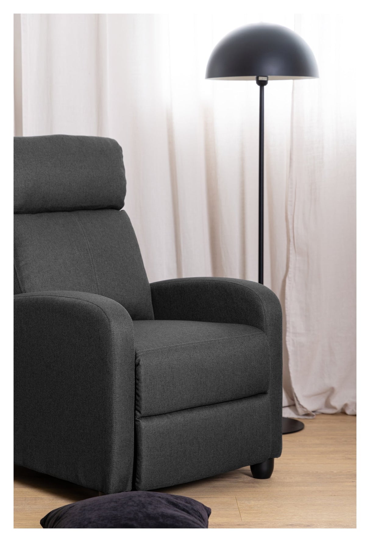 Siom, recliner - anthracite