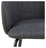 Eleanor, dining chair - dark gray