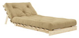 Roots 90 Sofa bed, Pine/Beige