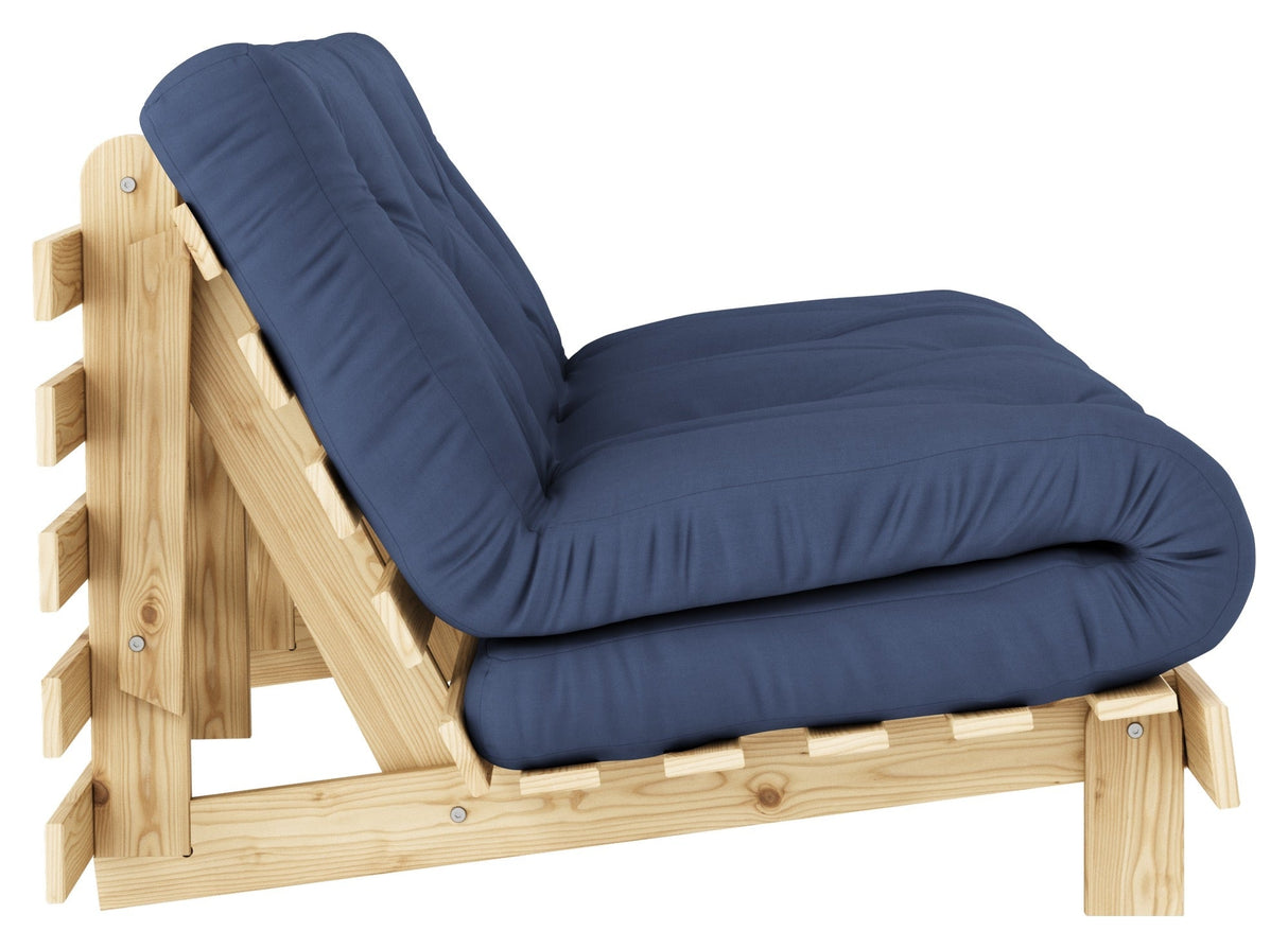 Roots 160 Sofa bed, Pine/Navy,