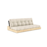 Base Sofa bed, Linen/black