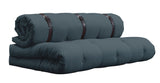 Buckle-Up Futon Sofa, Petroleum Blue