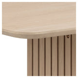 Christo, dining table 220cm - light oak